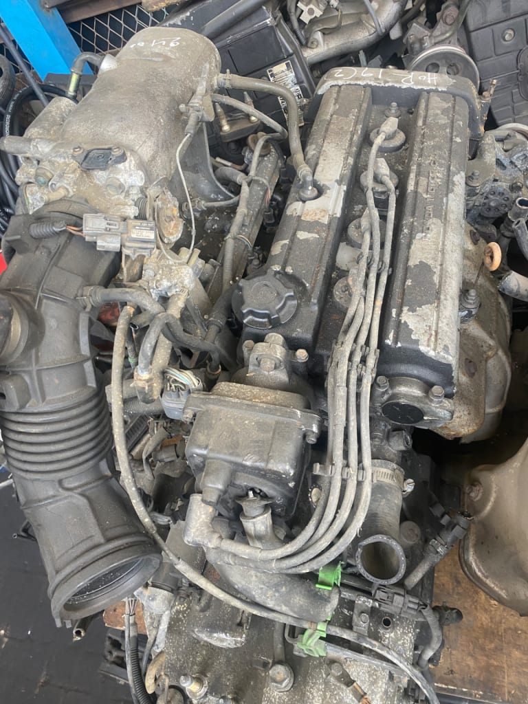Engine + AT Honda B20B
