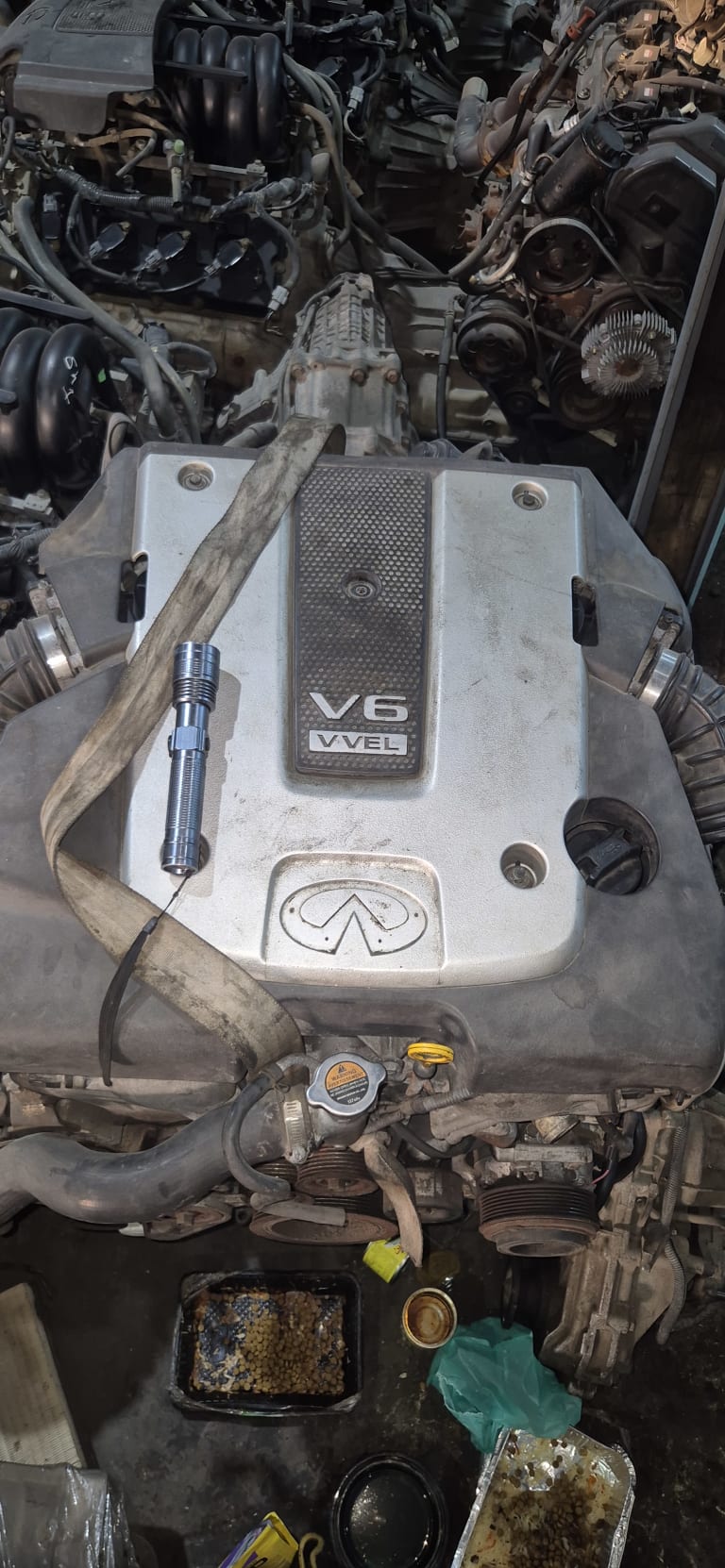 Engine + AT Infiniti VQ37