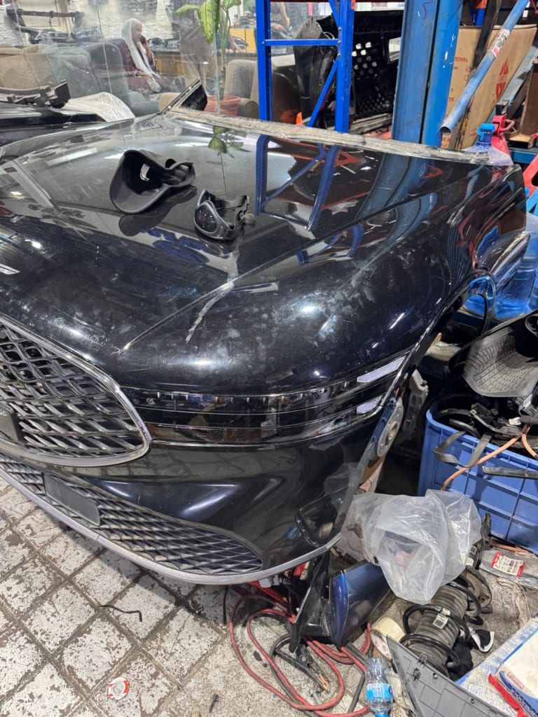 Nose cut + Hood Genesis G90