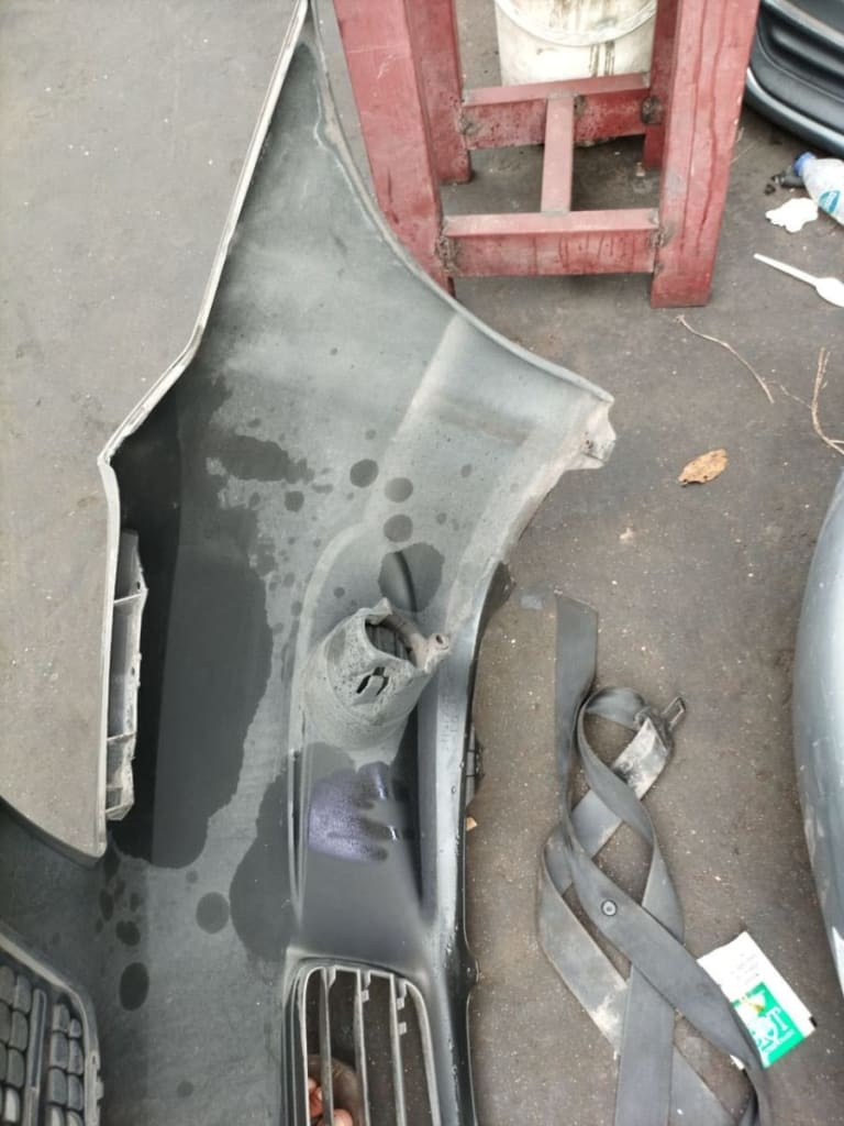 Bumper Toyota Corolla Spacio used in Sharjah — photo 2