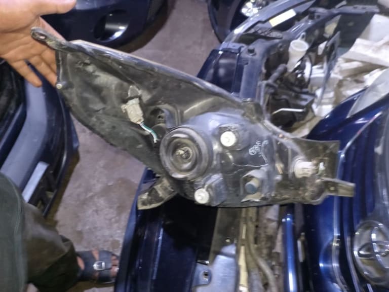 Bumper + Headlights Toyota Opa used in Sharjah — photo 14
