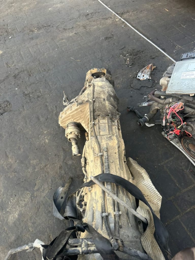 Engine + AT Audi BKS used in Sharjah — photo 4