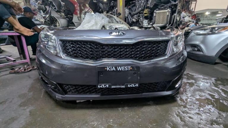 Nose cut Kia Optima