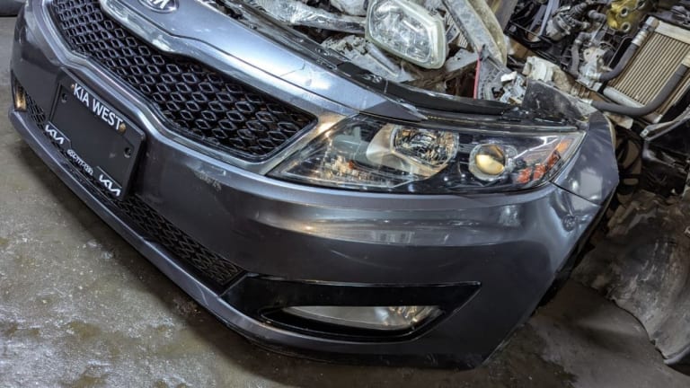 Nose cut Kia Optima used in Sharjah — photo 2