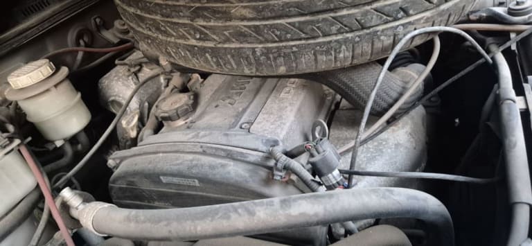 Engine + AT Mitsubishi 4G63T used in Sharjah — photo 3