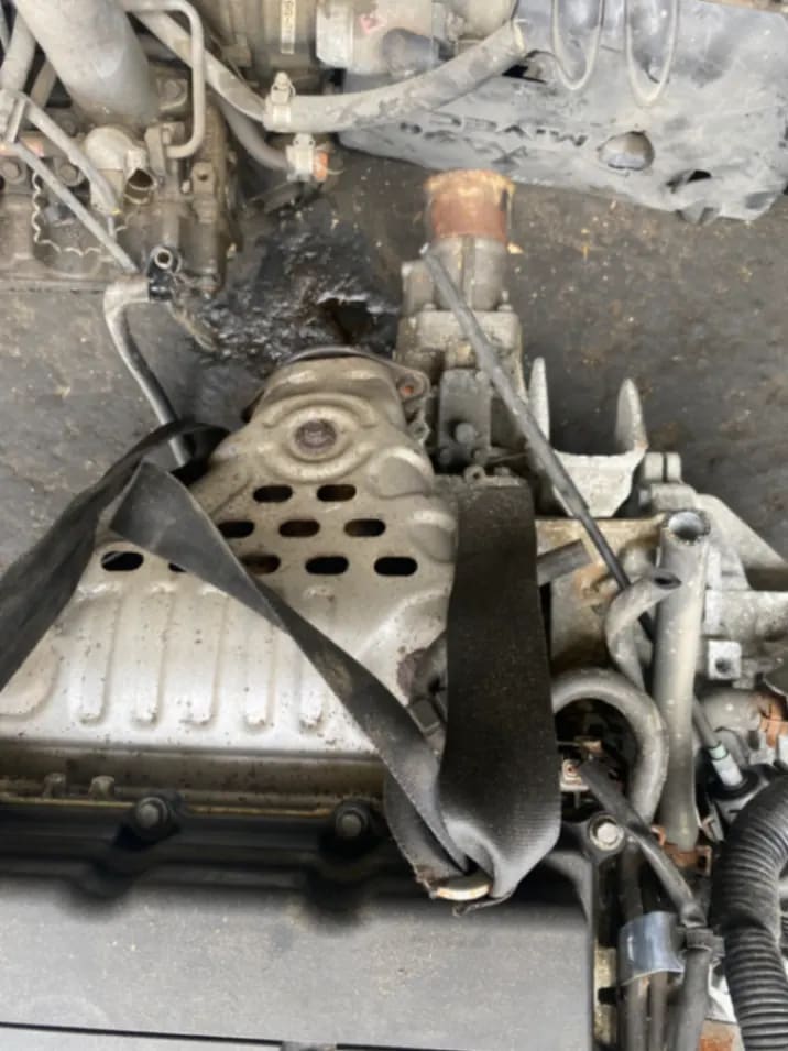 Engine + AT Mitsubishi 4B12 used in Sharjah — photo 2