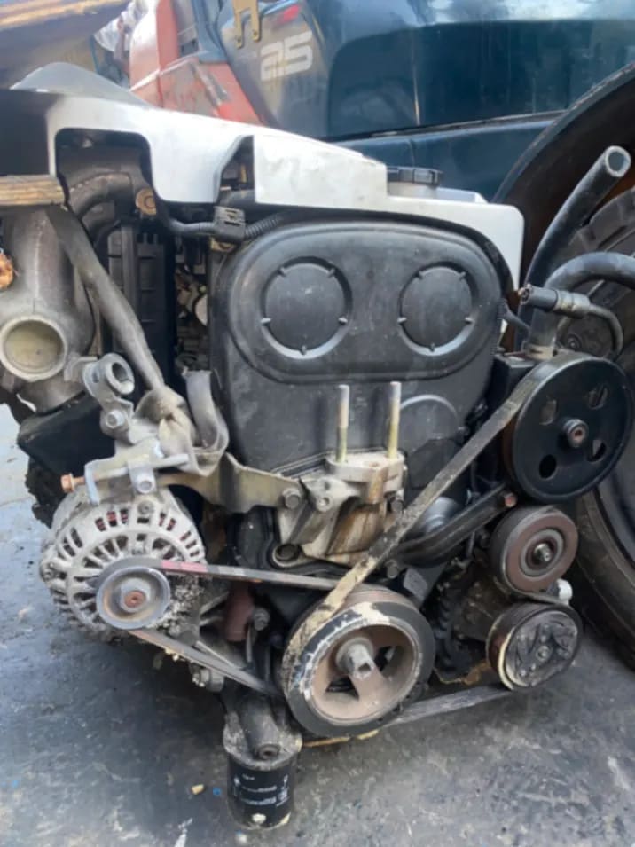 Engine + AT Mitsubishi 4G93 used in Sharjah — photo 3