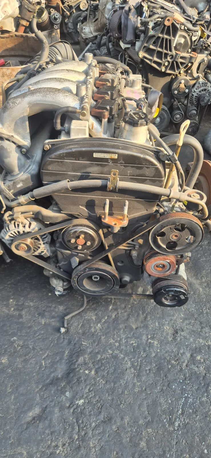 Engine + AT Mitsubishi 4G64 used in Sharjah — photo 2