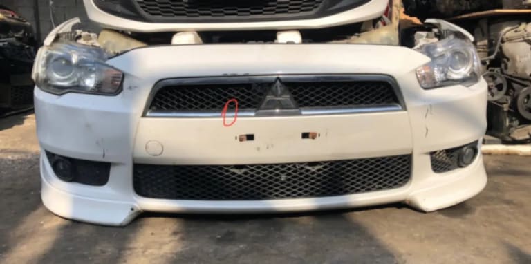 Mitsubishi Lancer Ноускат (ксенон) 