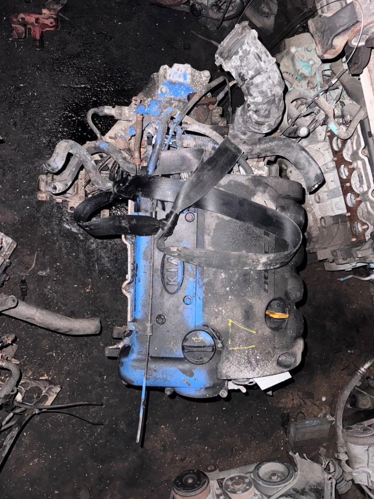 Engine + MT Kia G4FC