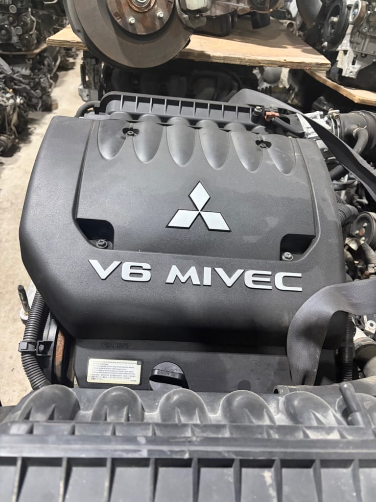 Engine + AT Mitsubishi 6B31