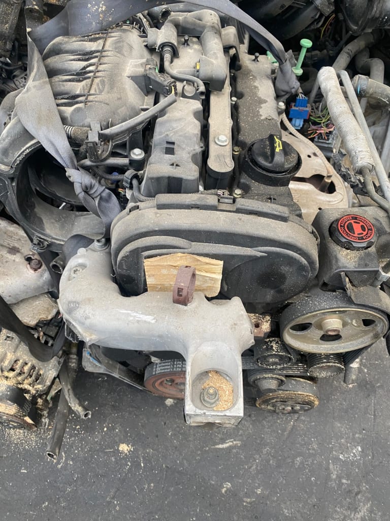 Engine + MT Peugeot KFU