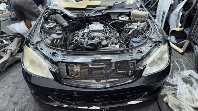 Engine + AT Mercedes-Benz 273.968