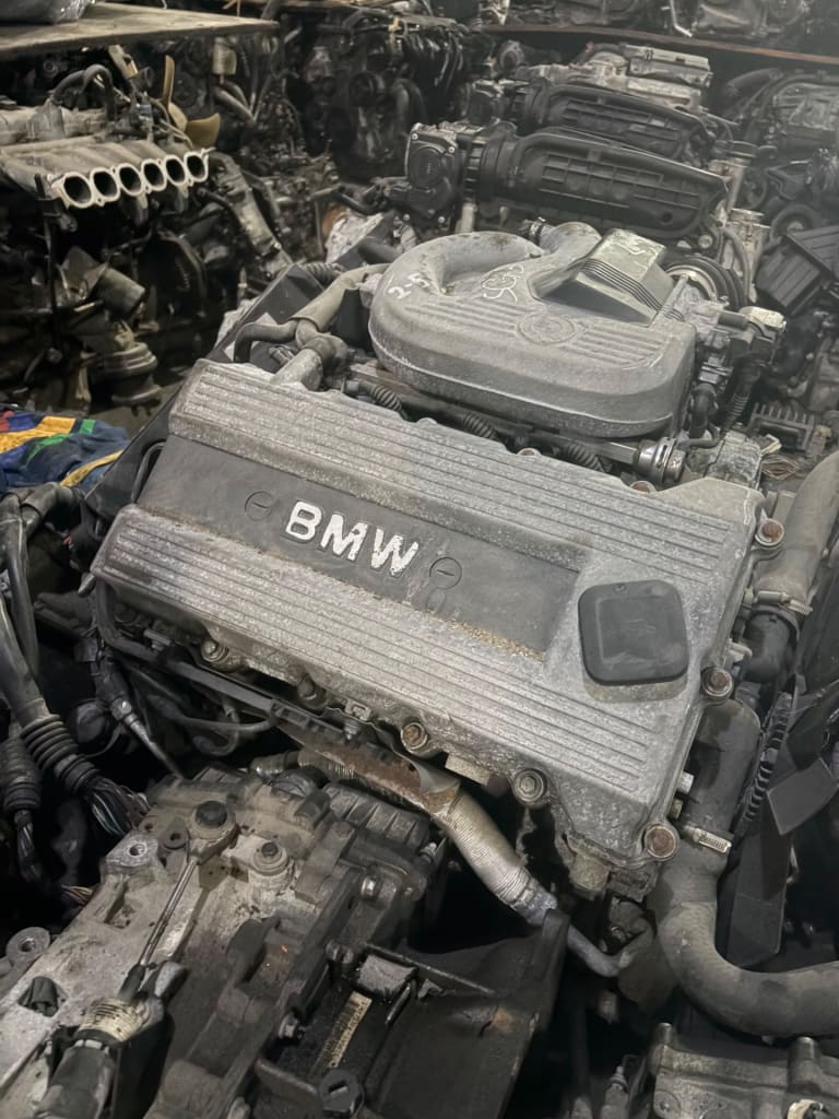 Engine + AT BMW M44B19