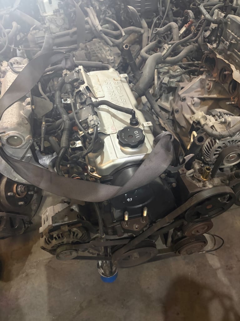 Engine + MT Mitsubishi 4G93