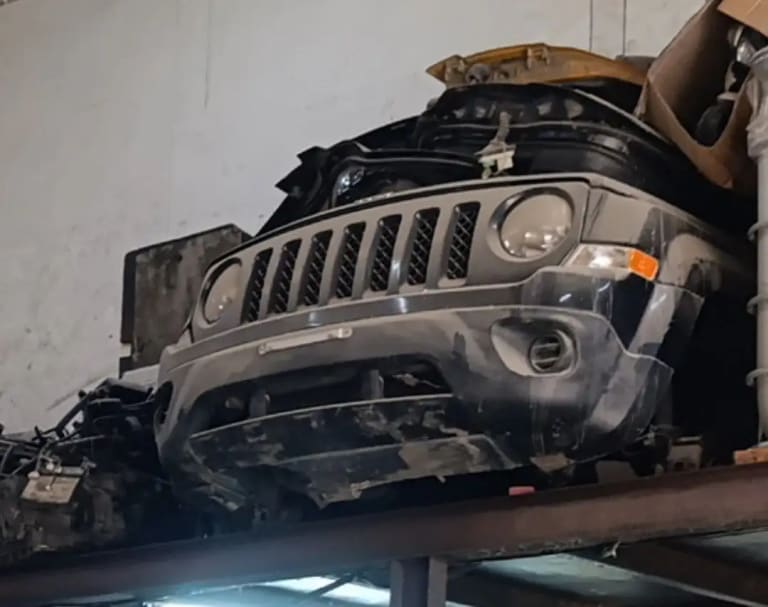 Nose cut Jeep