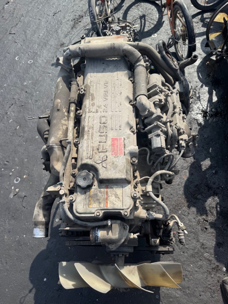 Engine + MT Mitsubishi 6M60