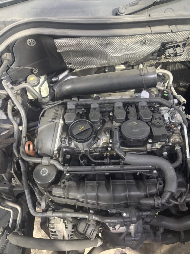 Engine + AT Volkswagen CCZ