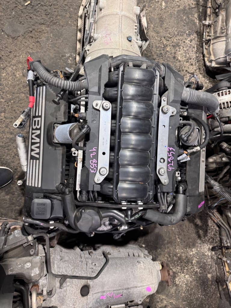 Engine + AT BMW N62B40A