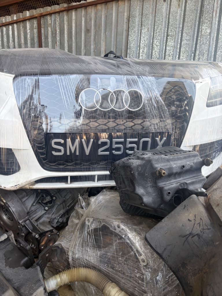 Nose cut Audi A4