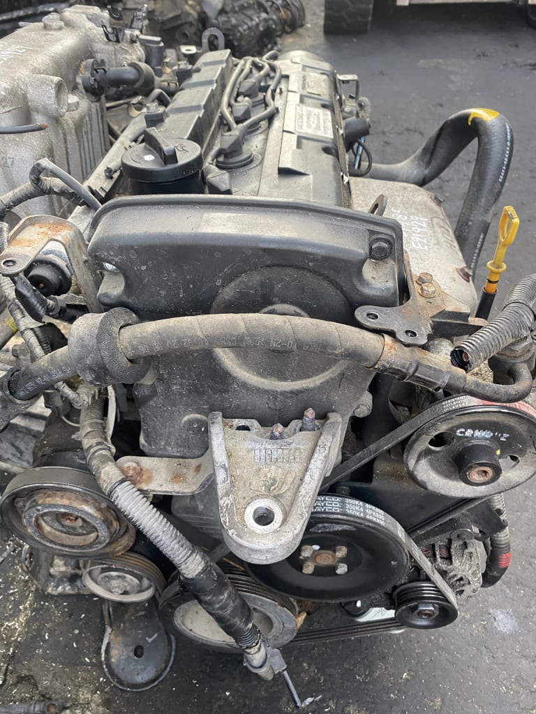 Engine + AT Hyundai G4GC used in Sharjah — photo 2