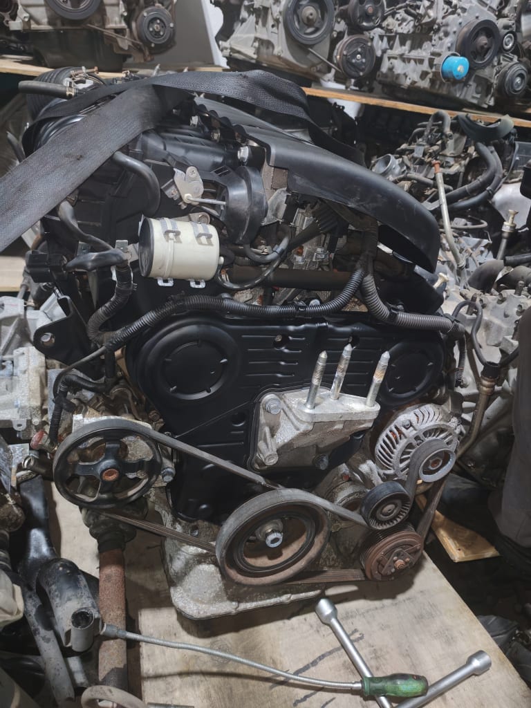 Engine + AT Mitsubishi 6B31 used in Sharjah — photo 6