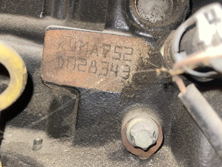 Renault ДВС МКПП K4M A752 Япония + эндоскоп