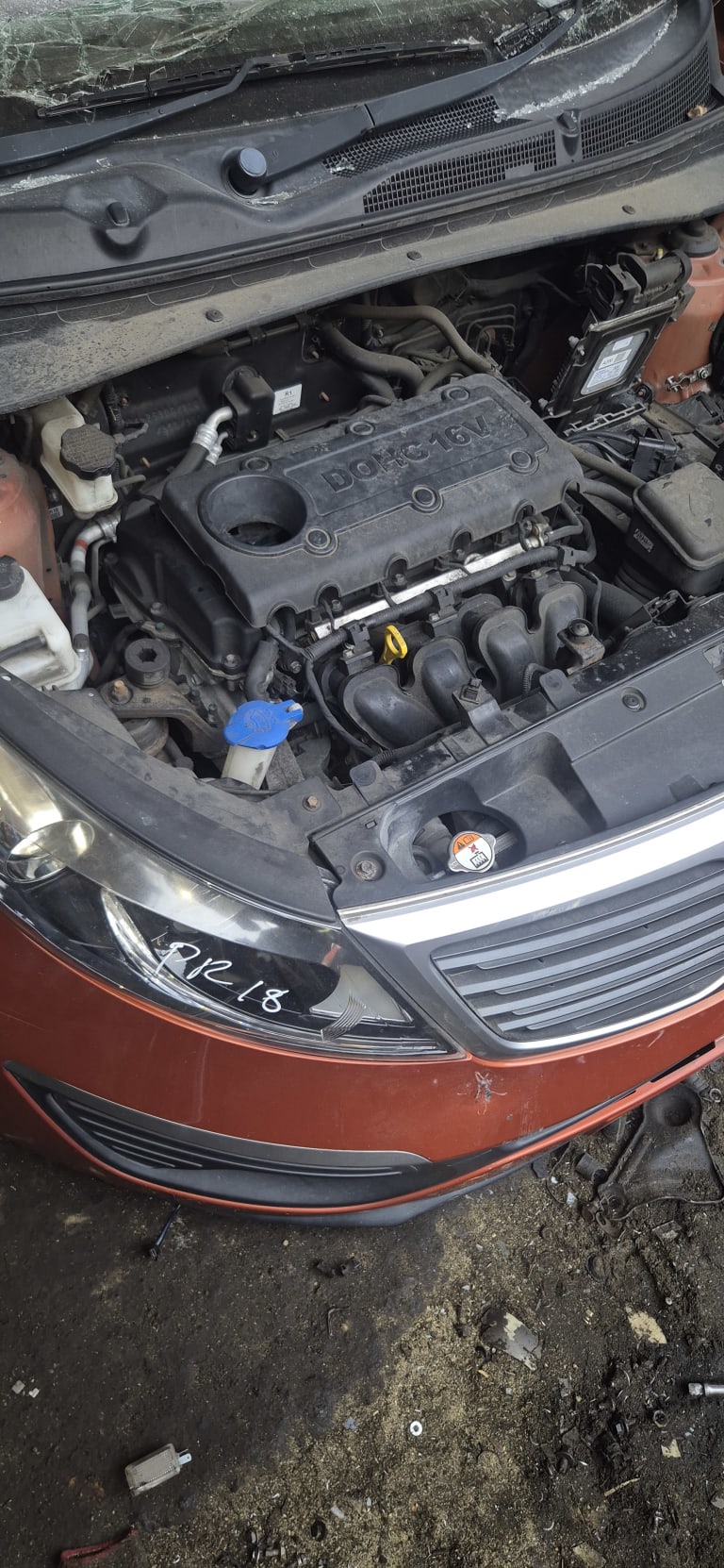 Engine + MT Kia G4KD used in Sharjah — photo 4