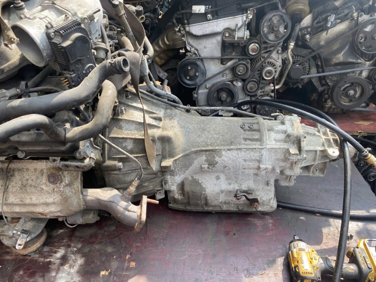 Engine + AT Infiniti VQ35 used in Sharjah — photo 2