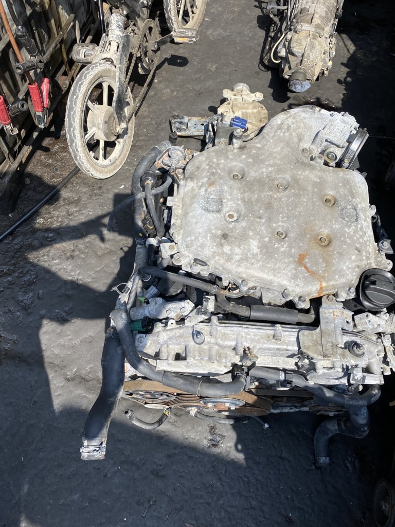 Engine + AT Infiniti VQ35 used in Sharjah — photo 5