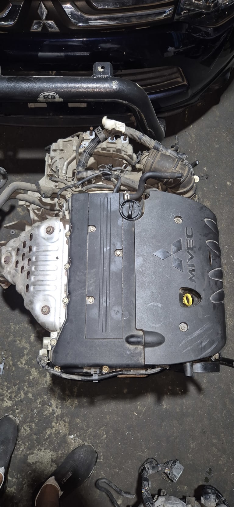 Engine + AT Mitsubishi 4B11