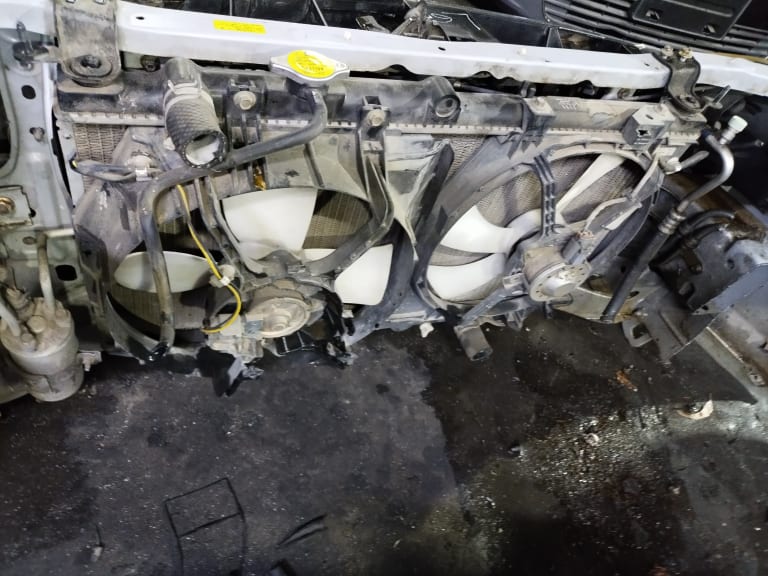 Nose cut Mazda Familia used in Sharjah — photo 2