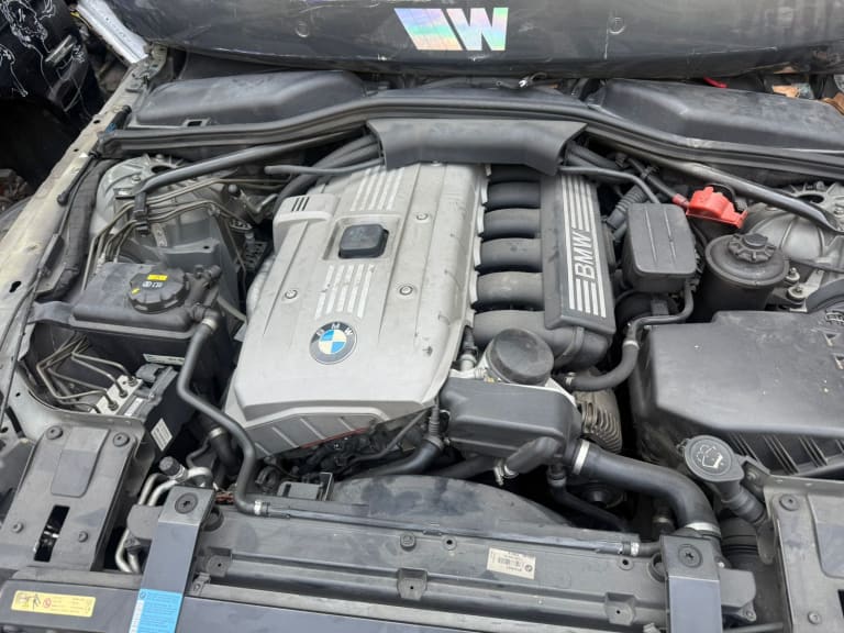 Engine + AT BMW N52B30AF E63 used in Sharjah — photo 2