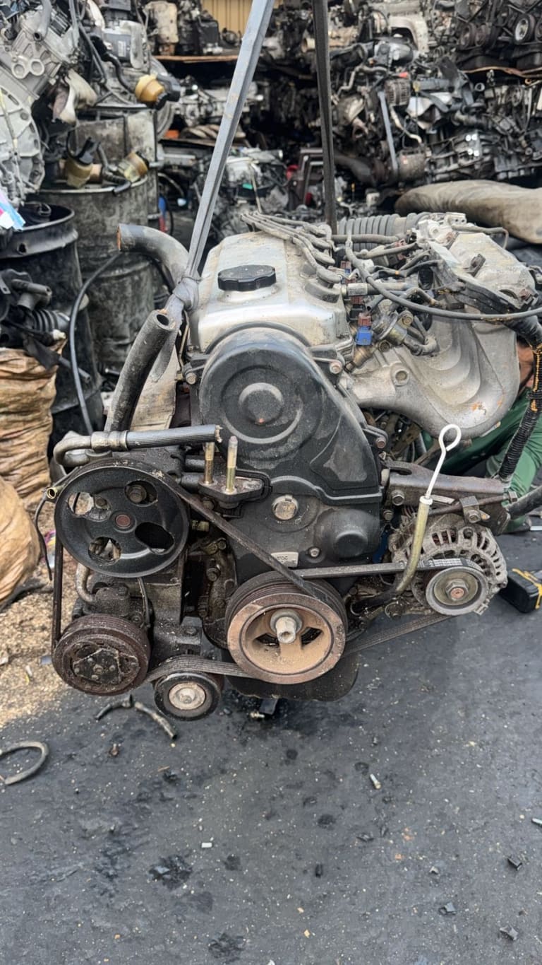 Engine + AT Mitsubishi 4G93 used in Sharjah — photo 2