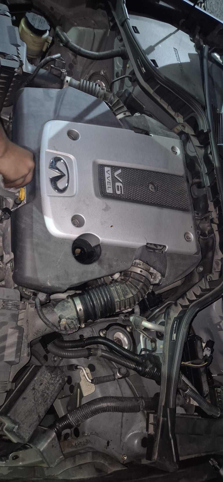 Engine + AT Infiniti VQ37 used in Sharjah — photo 3