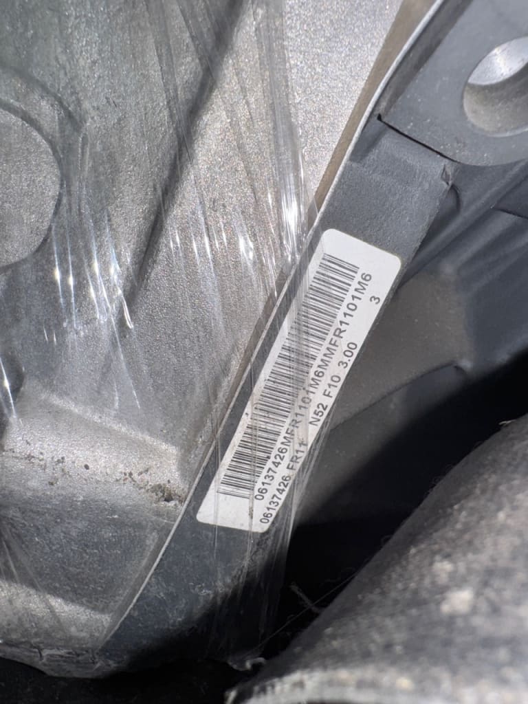 Engine + AT BMW N52B30AF used in Sharjah — photo 6