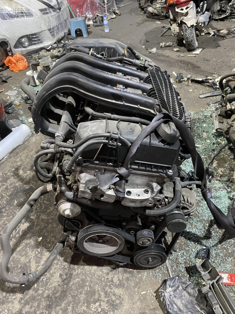 Engine + MT Peugeot HM01 PSA used in Sharjah — photo 2