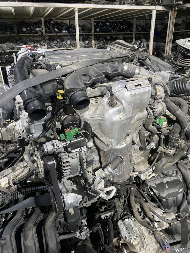 Engine + AT Peugeot 5G02 used in Sharjah — photo 5