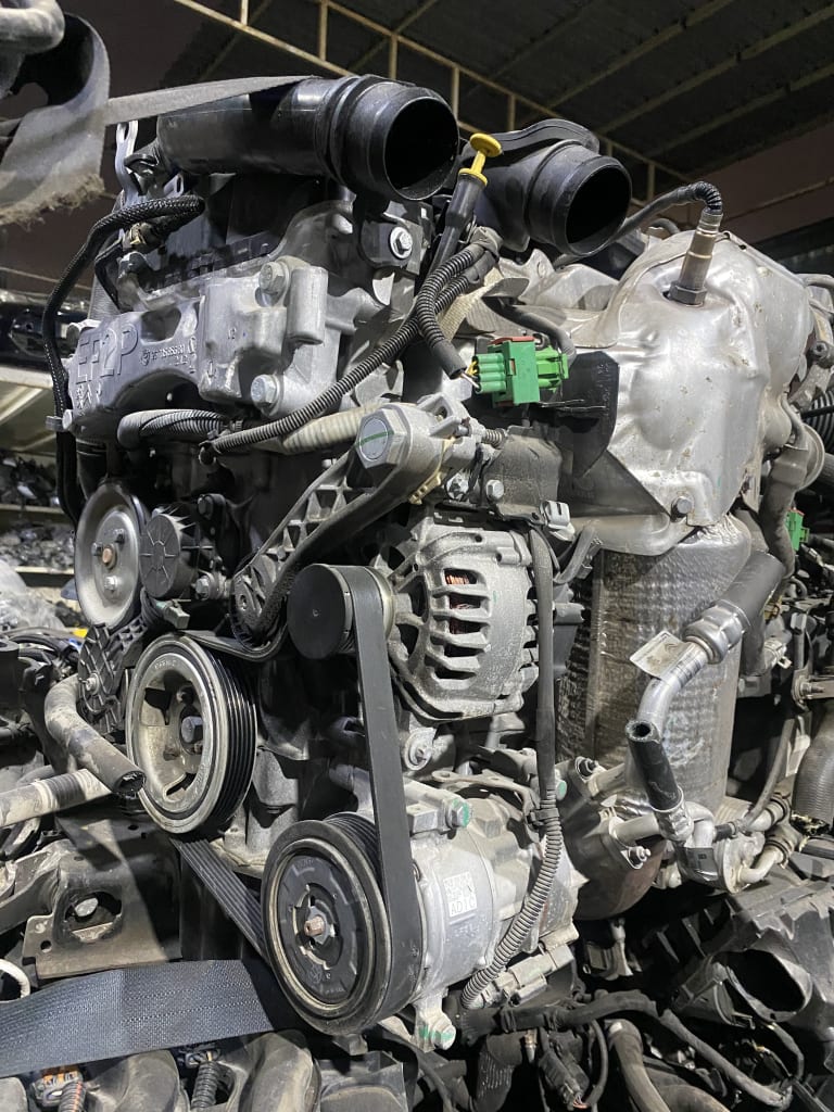 Engine + AT Peugeot 5G02 used in Sharjah — photo 2