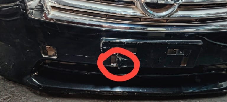 Nose cut Nissan Teana used in Sharjah — photo 5