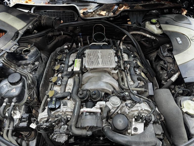 Engine + AT Mercedes-Benz S-Class 273.968 used in Sharjah — photo 6