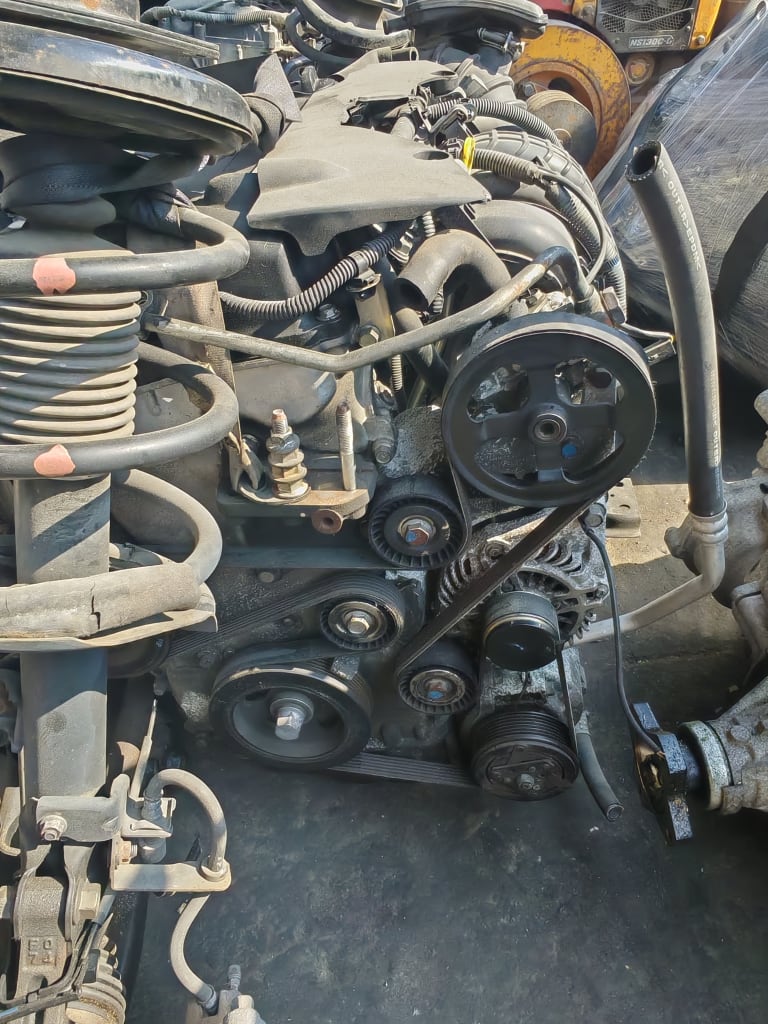 Engine + AT Mitsubishi 4B12 used in Sharjah — photo 2
