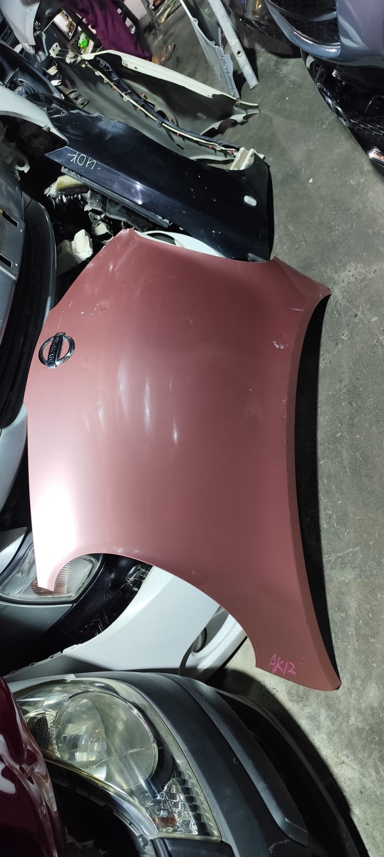 Hood Nissan March used in Sharjah — photo 2