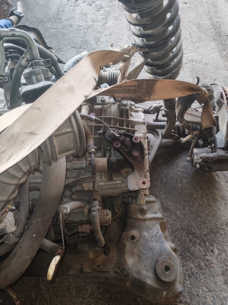 Engine + AT Honda K24A3 used in Sharjah — photo 2