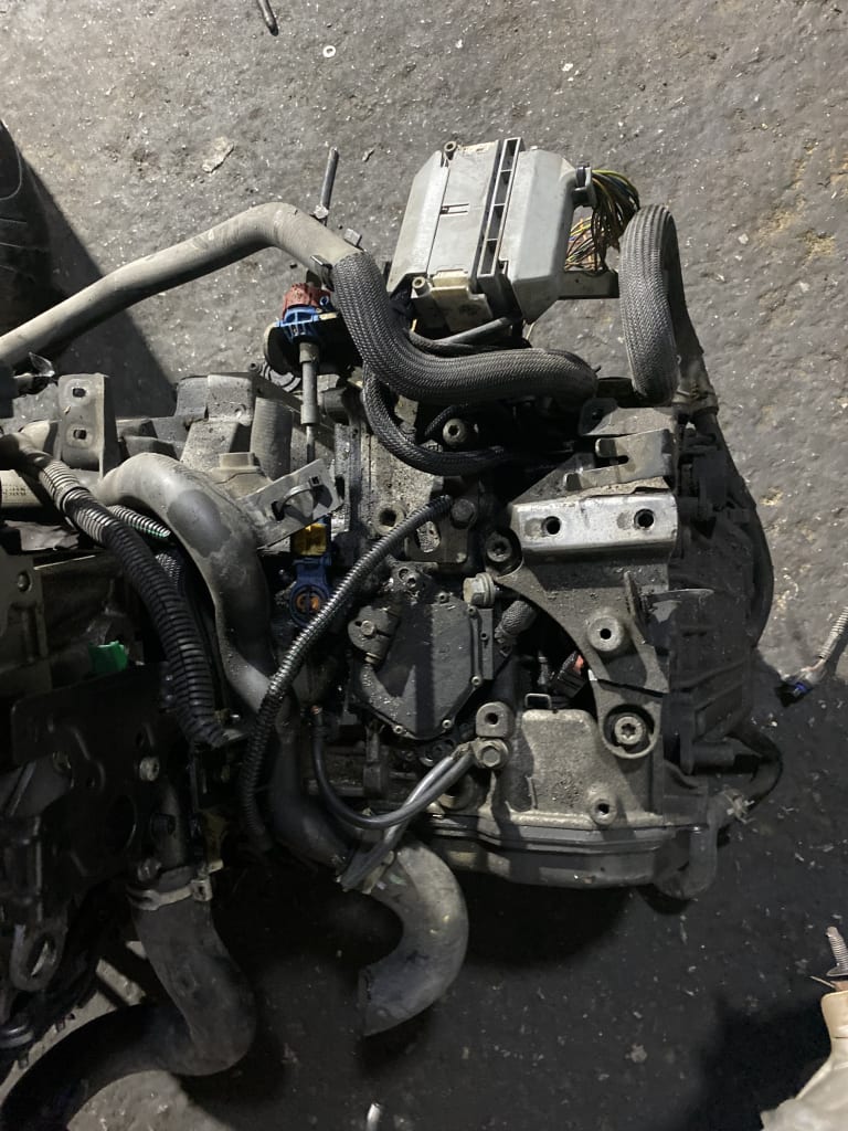 Engine + AT Peugeot NFU used in Sharjah — photo 2