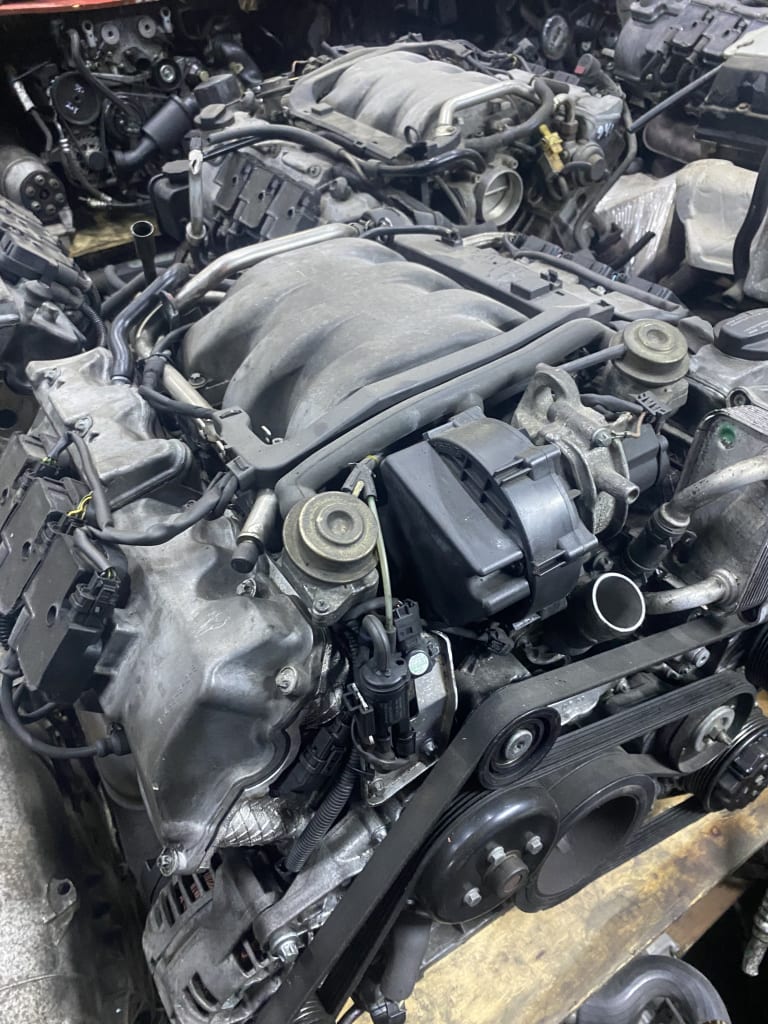 Engine + AT Mercedes-Benz 112.946 used in Sharjah — photo 4