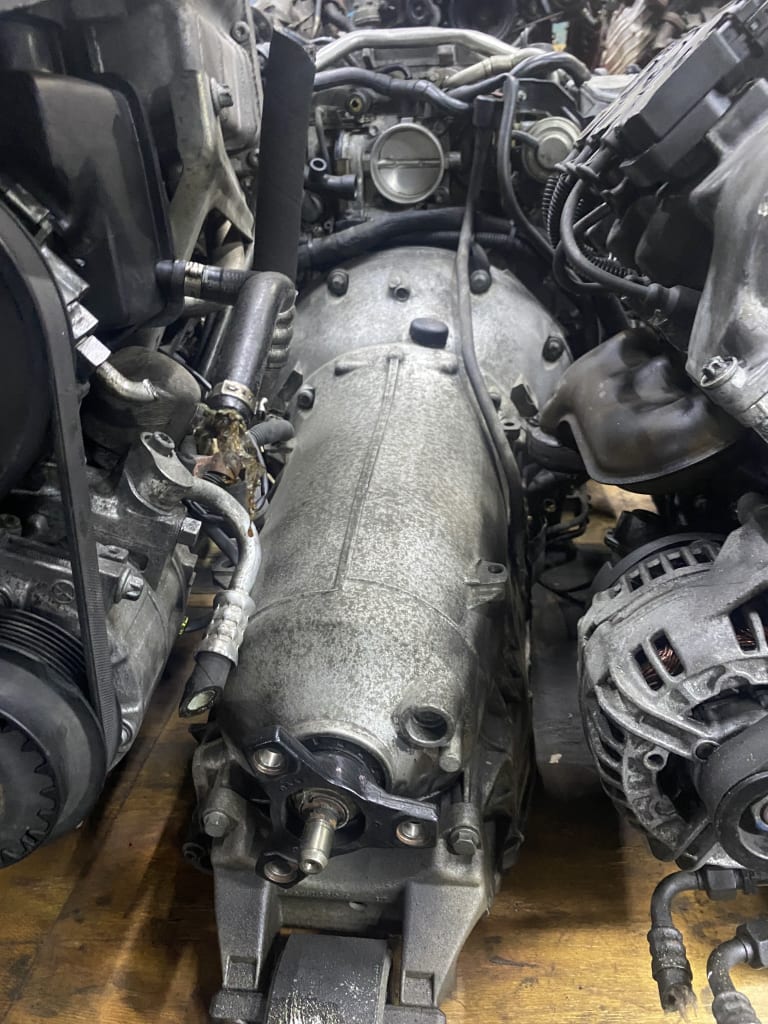 Engine + AT Mercedes-Benz 112.912 used in Sharjah — photo 4