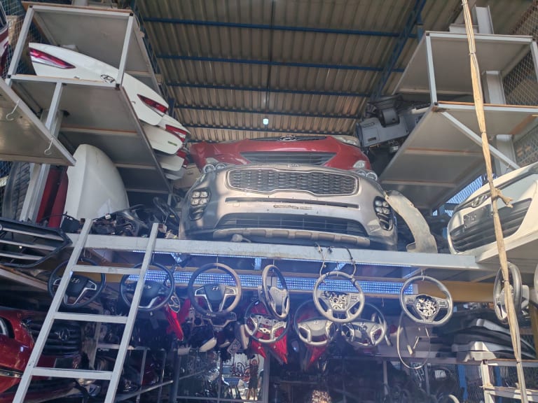 Nose cut Kia Sportage