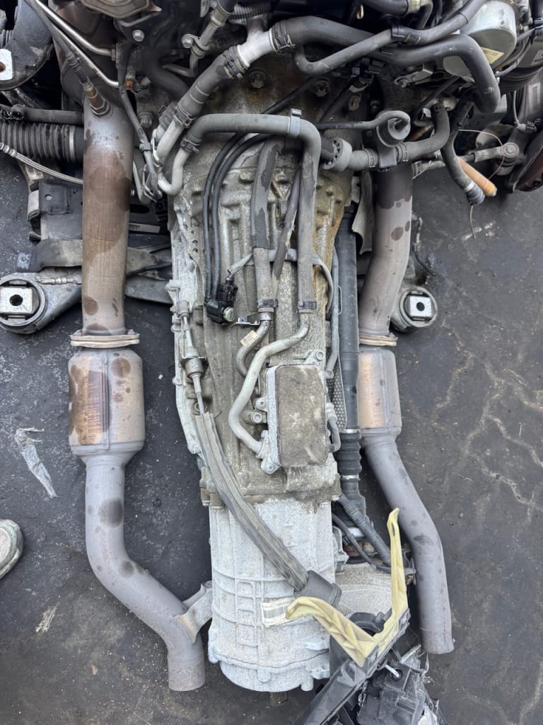Engine + AT Porsche Cayenne M48.52 M4852 used in Sharjah — photo 6