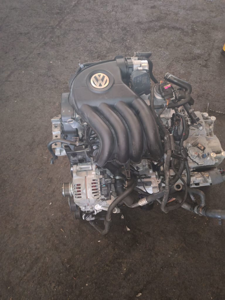 Engine + AT Volkswagen CBP used in Sharjah — photo 2